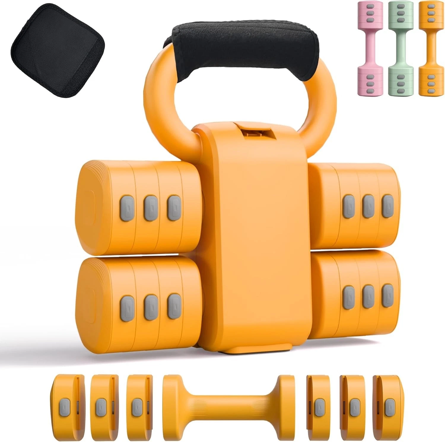 Home Gym Weights adjustable Dumbbell Set for Women Fitness Dumbbells 4 Levels
Opens in a new window