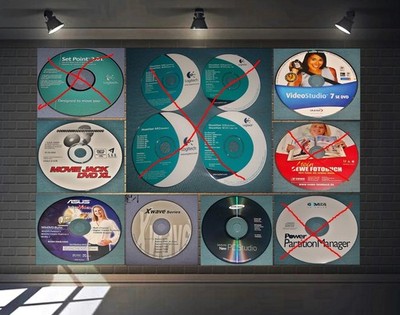 Alte PC '' Treiber &Pro. '' auf CD für kleines Geld - Software- - ( ¿ ) - -Nr.3-