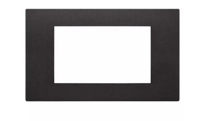 Vimar Platte Linea 4 Module schwarz-30654.02