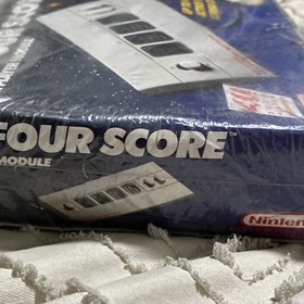 Official Nintendo Entertainment System NES Four Score Gray New Sealed 4 DMG BOX