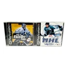 NHL FaceOff 2001 & NHL 2001 (Sony PlayStation 1, 2000) CIB Complete PS1