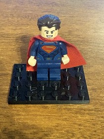 LEGO Superman Minifigure sh0219 76044 DC Super Heroes Rare Retired
