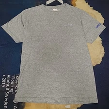 Vintage Grey Local Motion Backhit Tee. Size M