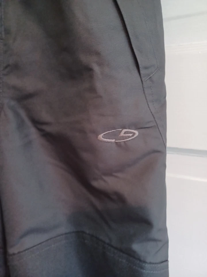 Mono babero esquí carbón C9 Champion traje de nieve unisex niños XS deporte activo invierno Foto 4 de 4