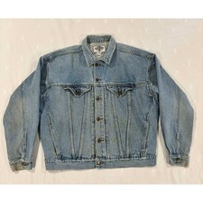 Vintage 1995 Acme Clothing Looney Tunes Sylvester Tweety Denim Jacket Mens M