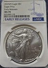 2025 (P) Eagle Privy ASE Silver Eagle NGC MS70 Early Releases