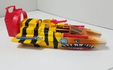 GI Joe Tiger Shark Force 1984 Vehicle ARAH Boat Hasbro Figure Near Complete