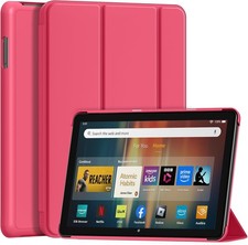 Slim Light Trifold Stand Case for 8-inch Tablet, PU Leather with Auto Wake/Sleep
