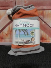 Tree Anchored Lounge Hammock - Indoor Outdoor 78 X 31 - Weight Limit 280 Ibs NEW