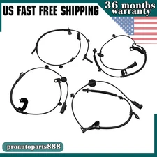 4pcs Front Rear Left Right For Jeep Caliber Compase Patriot FWD ABS Speed Sensor