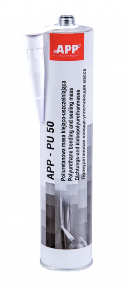 APP 1 cartouche de joint et colle polyuréthane blanc,mastic, carrosserie, peinture