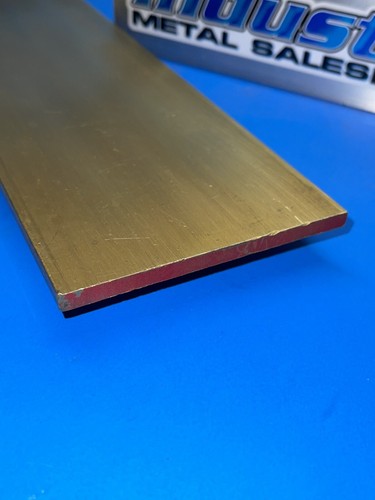 1/4" x 5" x 12" long 360 Brass Flat Bar--.250" x 5" BRASS FLAT STOCK - Picture 2 of 3