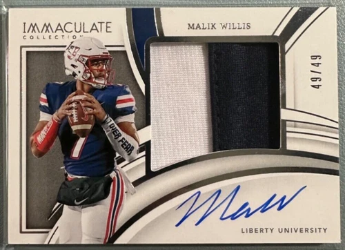 2022 Panini Immaculate Collection Collegiate Malik Willis #PP2