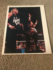 Vintage WWF THE NASTY BOYS Wrestling Pinup Photo BRIAN KNOBBS JERRY SAGS 90s WCW