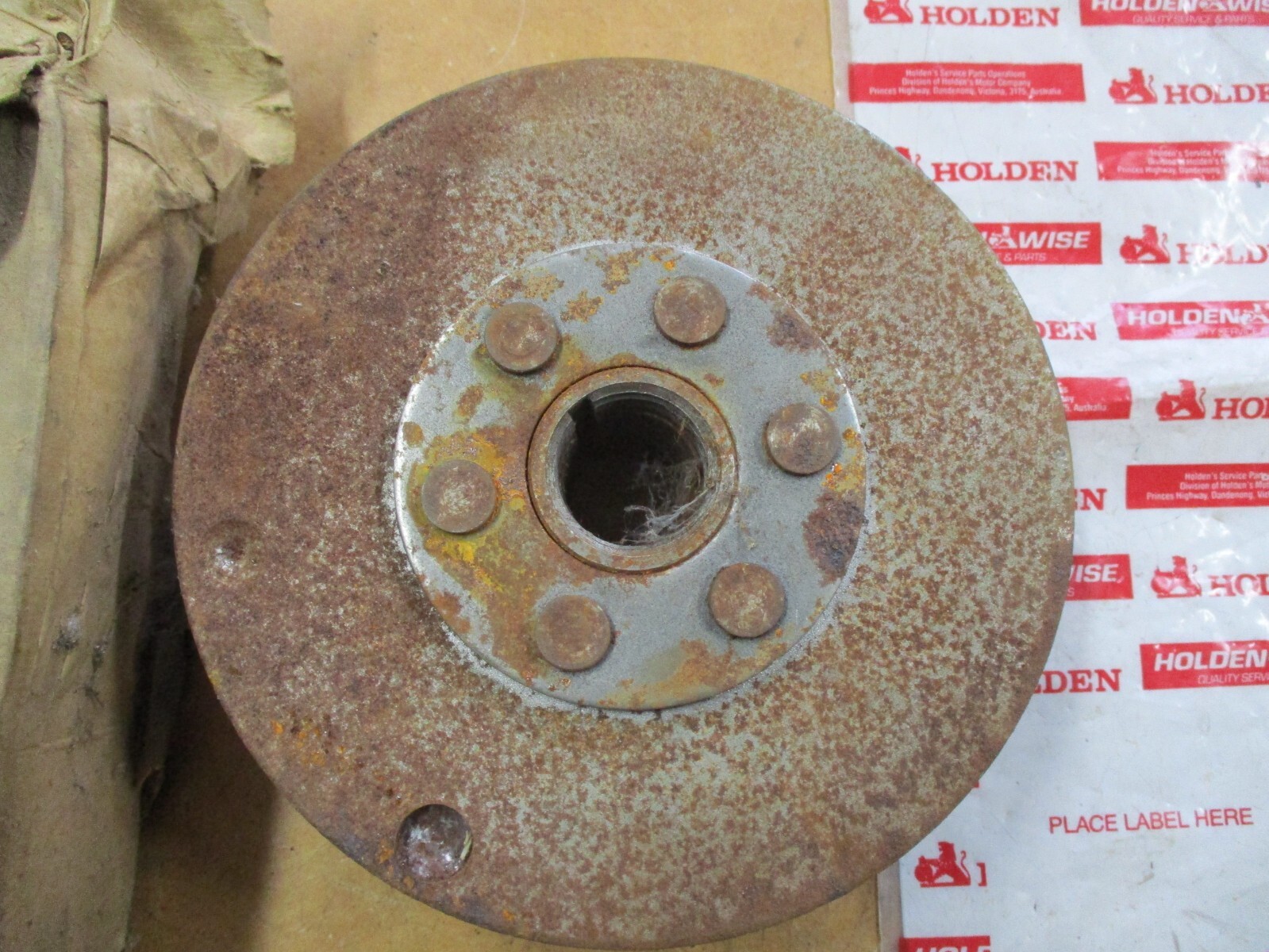 NOS HOLDEN 48215 FX FJ GREY MOTOR ENGINE CRANK HARMONIC BALANCER