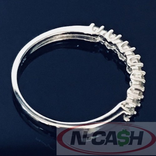 *SOLD* Genuine Brand New 18Kt Half Eternity 0.222Ct Diamond Ring - Picture 5 of 6