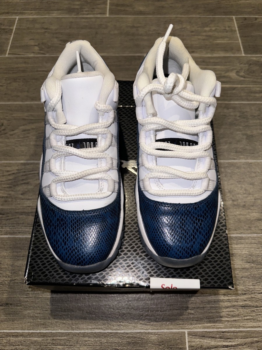 Size 4y Jordan 11 Retro Low Snakeskin 2019