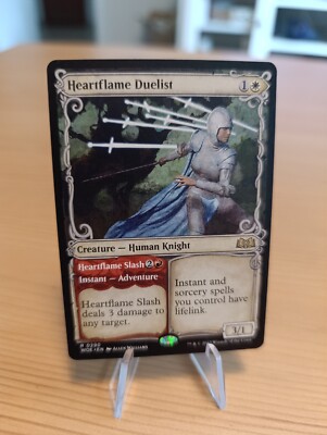 MTG Magic The Gathering Heartflame Duelist Showcase Wilds Of Eldraine WOE R 0290