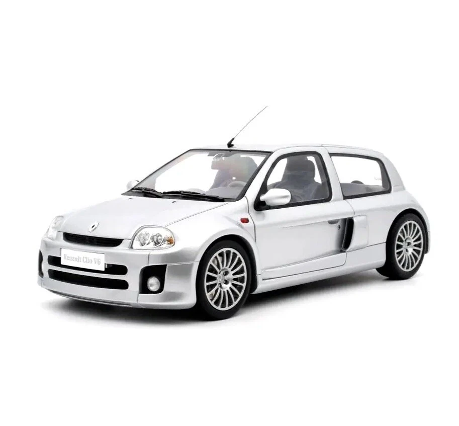 Renault Clio V6 Sport Fase 1 Anno 2001 Argento OT1034 1:18 OttO-mobile - Immagine 2 di 4