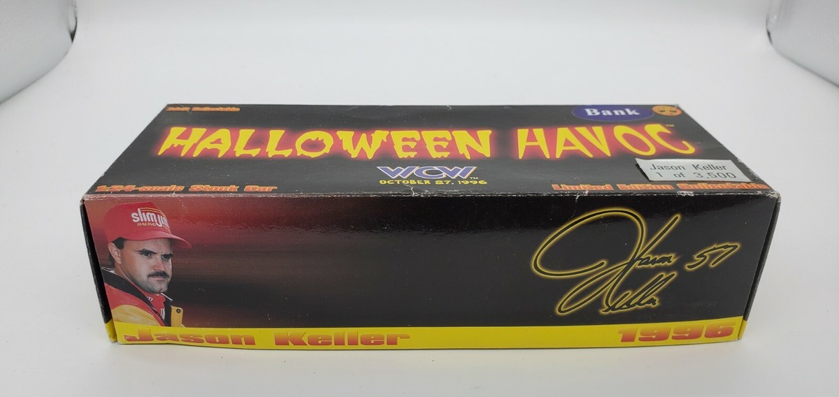 1996 JASON KELLER #57 SLIM JIM HALLOWEEN HAVOC WCW 1/24 ACTION CWC  display picture 1