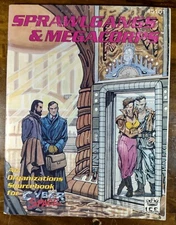 Sprawlgangs & MegaCorps (1990, Iron Crown Enterprises(ICE)) CyberSpace RPG good