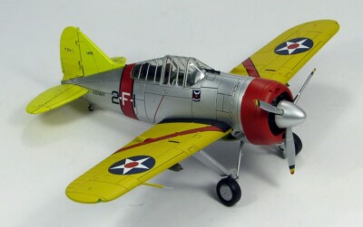 Hobby Master HA7006 1/48 F2A Buffalo USN VF-2 Flying Chiefs USS Lexington, 1940