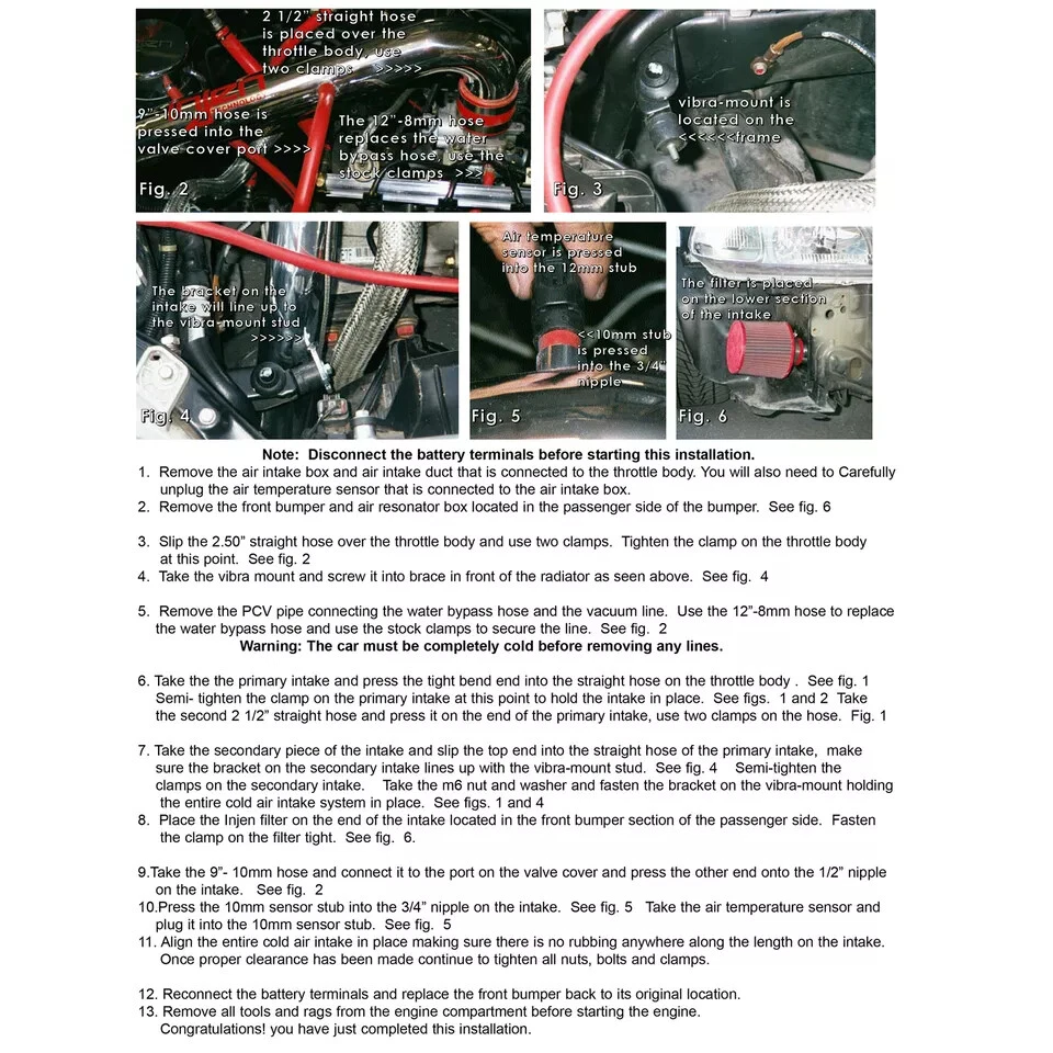 Entrada de aire frío pulido serie Injen RD para Honda Civic CX DX LX 1996-2000 Foto 4 de 4