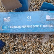 herringbone laminate flooring Desert Oak Floor Street Approx. 3 m2  local pickup