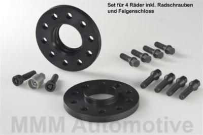 H&R ABE Spurverbreiterung schwarz 24/30 mm Set BMW Z8 E52 (Typ Z52) Spurplatten