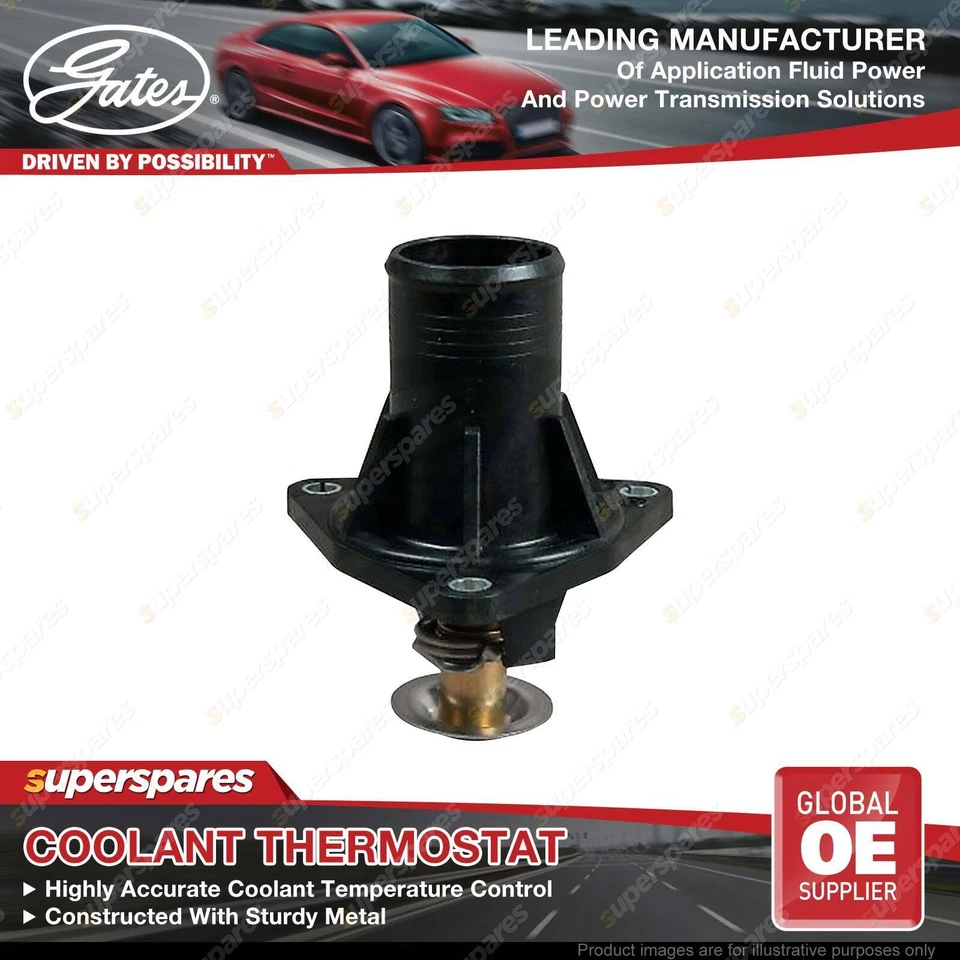 Gates Thermostat + Gaskets for Jaguar X-Type X400 2.0L 2.1L 2.5L 3.0L 2001-2009