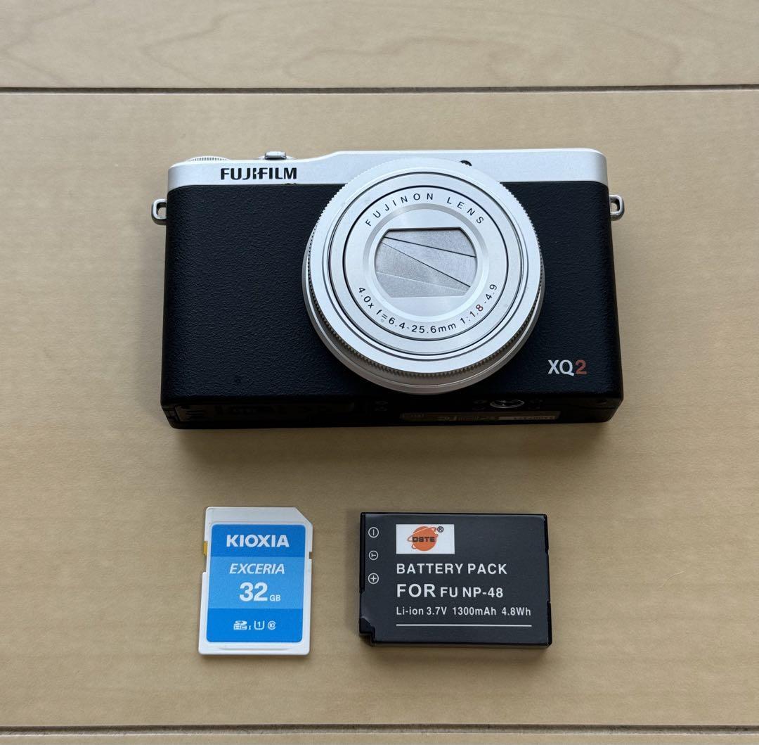 FUJIFILM XQ2 ジャンク Fujifilm XQ2 digital camera Black | eBay