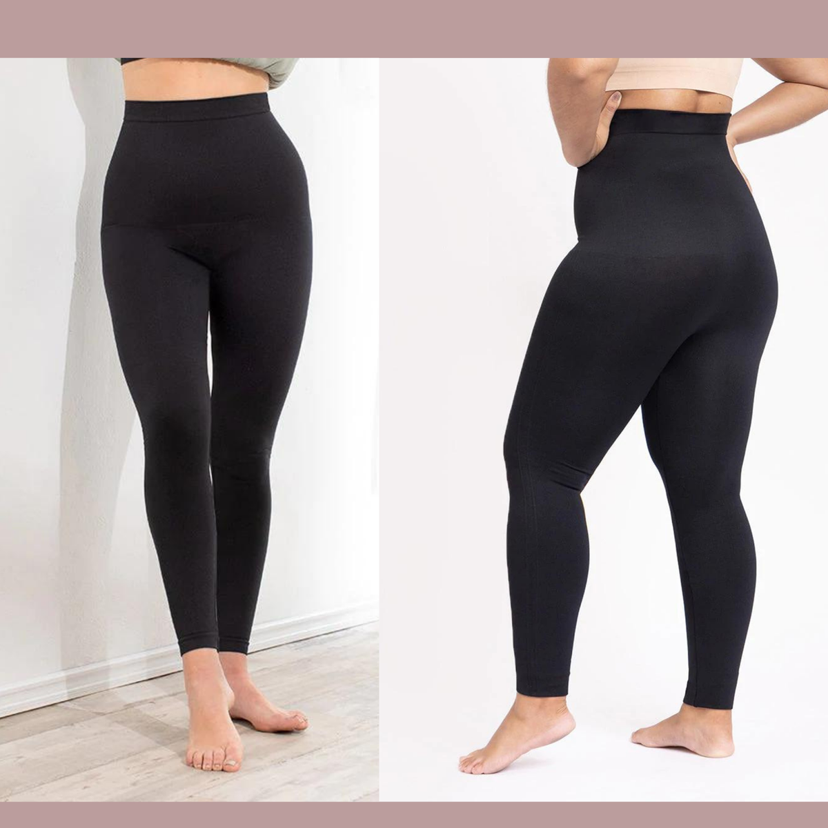 New Empetua® High Waisted Shaping Leggings XL Black Shapewear