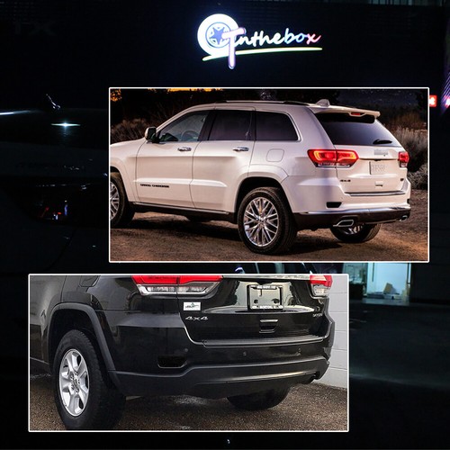 Smoked Lens Rear Bumper Reflectors For 11-20 Jeep Grand Cherokee WK2, Compass... - Picture 8 of 8