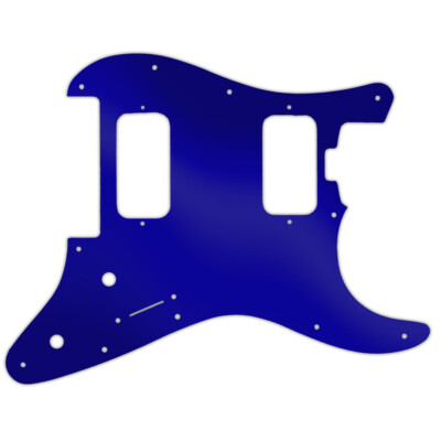 Blue Mirror Pickguard For Charvel 2010-Present MIM Pro-Mod So-Cal Style 1 HH FR 