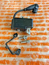 OEM NEW STIHL FS91R FS111 FS131 KM91 TRIMMER IGNITION COIL MODULE, SPACER, SCREW