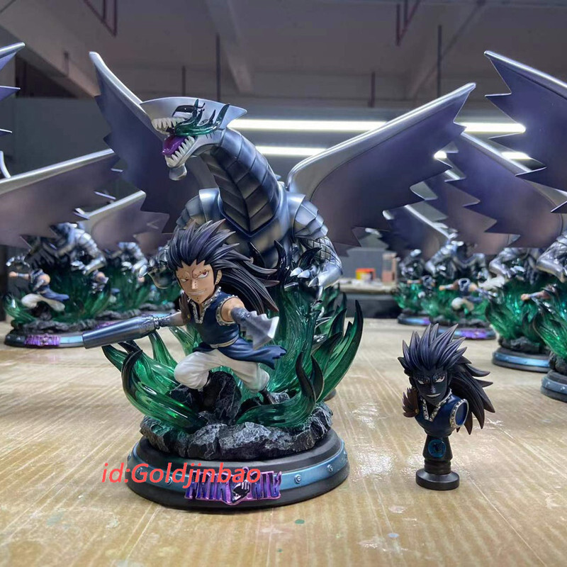 Black hawk stuudio FAIRY TAIL Gajeel·Redfox Resin Statue In Stock