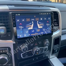For RAM 1500 Classic 2019-2024 Android Navi CarPlay Car Stereo Radio GPS WIFI FM