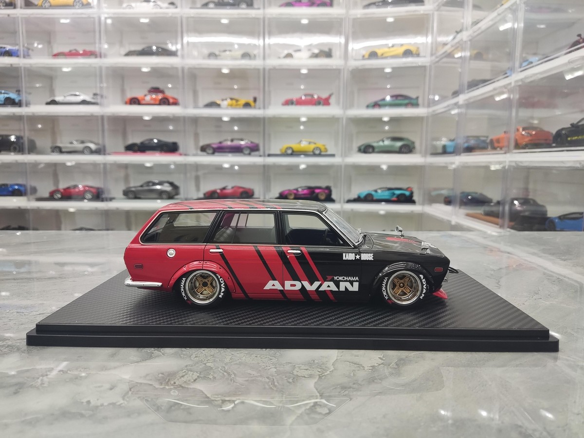 IG 1/18 scale Datsun Bluebird 510 MPV Resin Model Car Toys Hobby