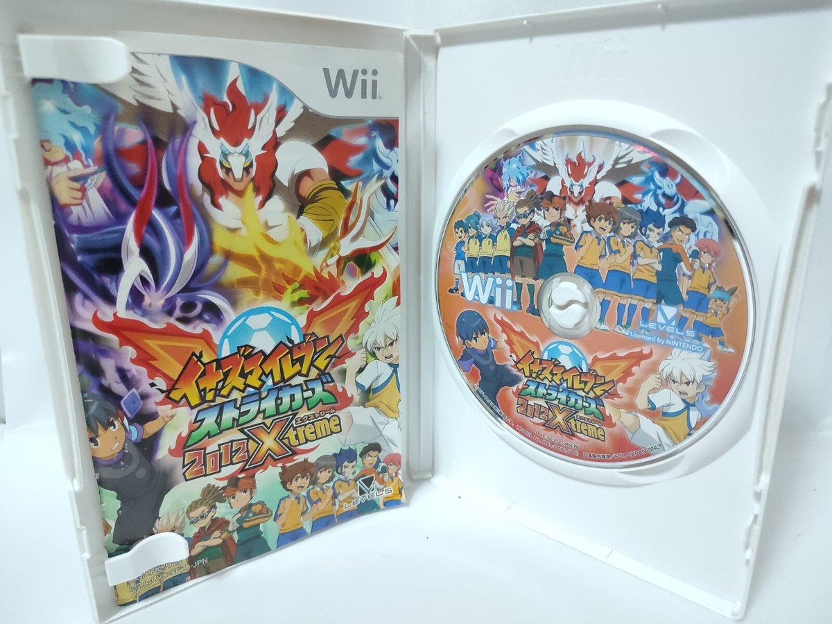 NINTENDO Wii 3 Set Inazuma Eleven, Strikers/2012 Xtreme/2013