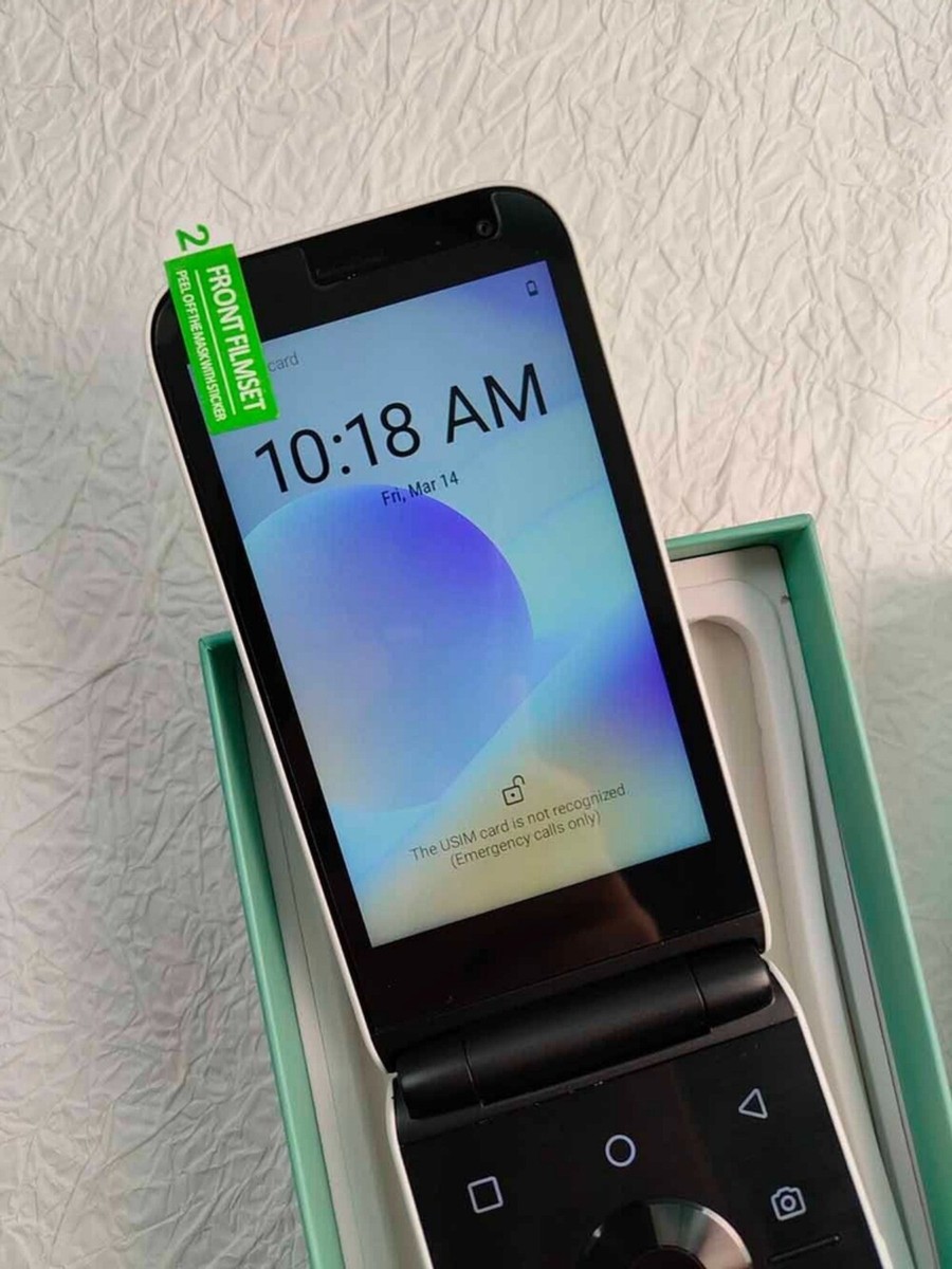 ALT MIVE Style Folder AT-M120 32GB Unlocked Android LTE/3G - Black