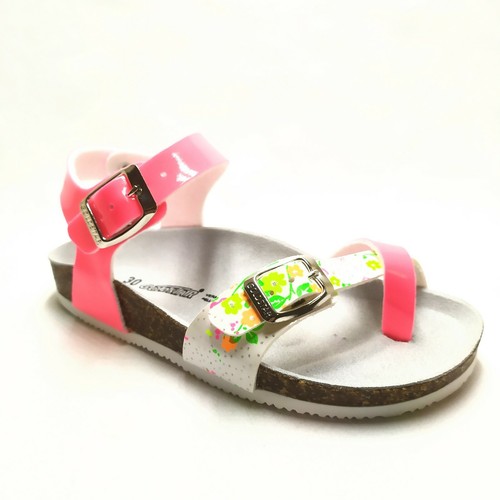 GOLDSTAR 8896PF FUXIA SANDALI INFRADITO BAMBINA MULTICOLOR ANATOMICI | eBay