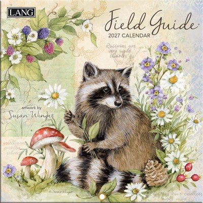 Lang Companies,  Field Guide 2027 Mini Wall Calendar by Susan Winget