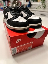 Nike SB Dunk Low Toddler  s Size 9c - Black/White CW1589-100 PANDA