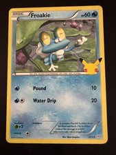 Pokémon TCG Froakie Card 22/25 McDonald's 2021 Collection