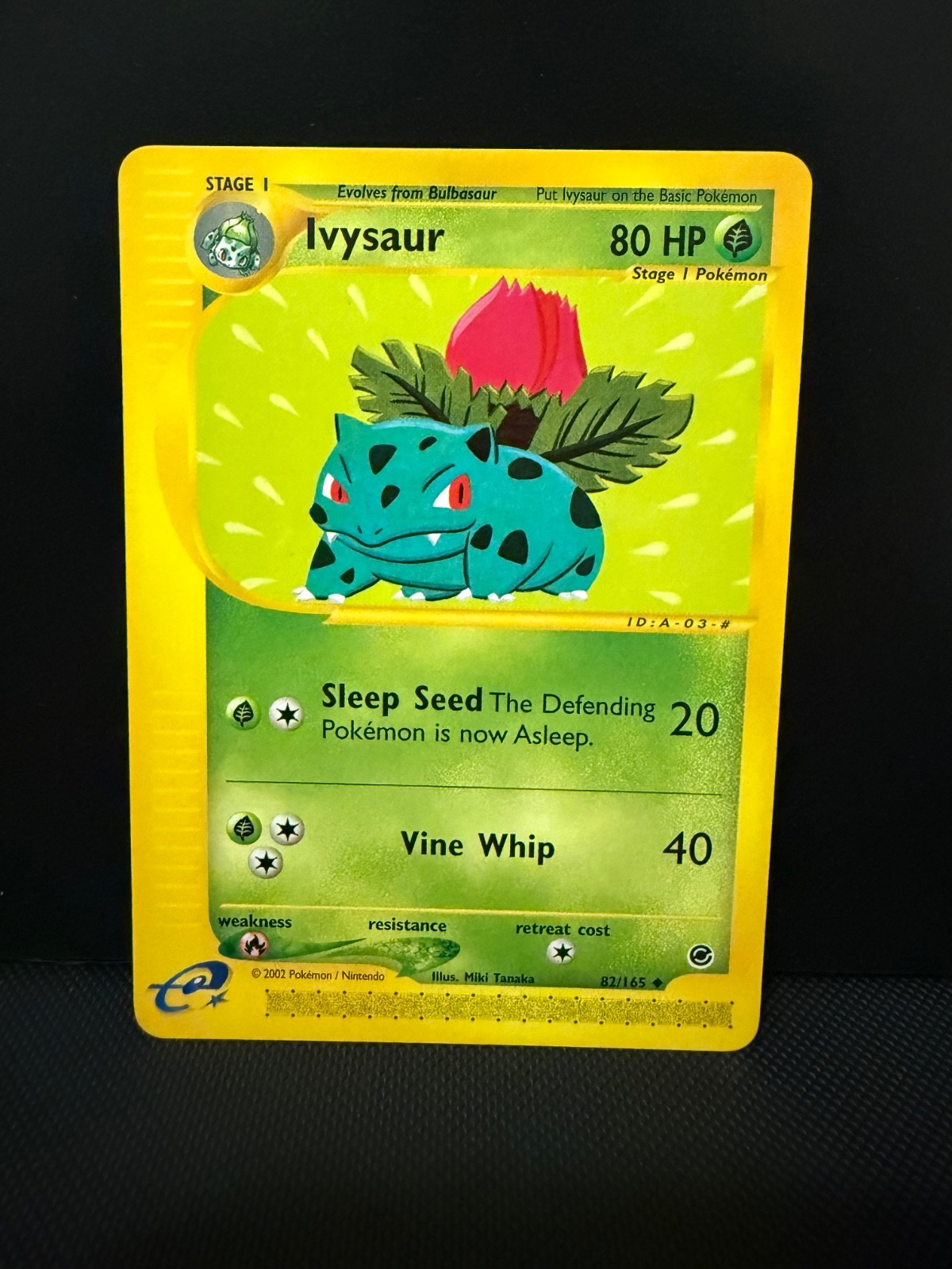 Ivysaur - Expedition Base Set 82/165 - Uncommon Pokemon Card Non Holo NM