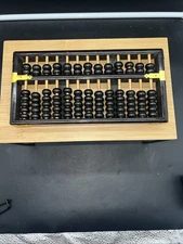 Vintage  People Republic of China Abacus 11 Rows Long 77 Beads