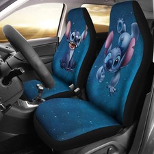 Funny Cartoon Stitch Car Seat Covers Gift For Fans