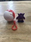 Vintage 1999 Burger King Pokemon Gengar Action Figure Toy w/ Poke Ball Capsule