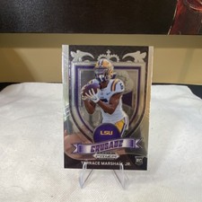 Panini 2021 Prizm Draft Picks Crusade Terrace Marshall Jr. #180 LSU Rookie