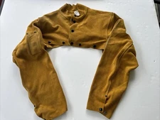 Cowhide Leather Welding Sleeves Safe Comfortable Welding Size Large Runs Small